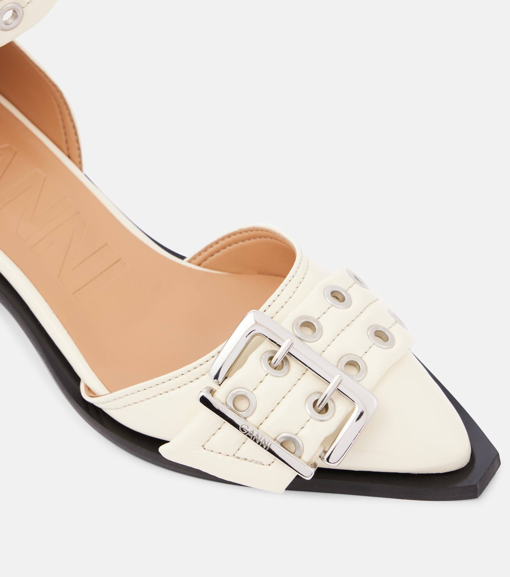 Faux leather pumps - 5
