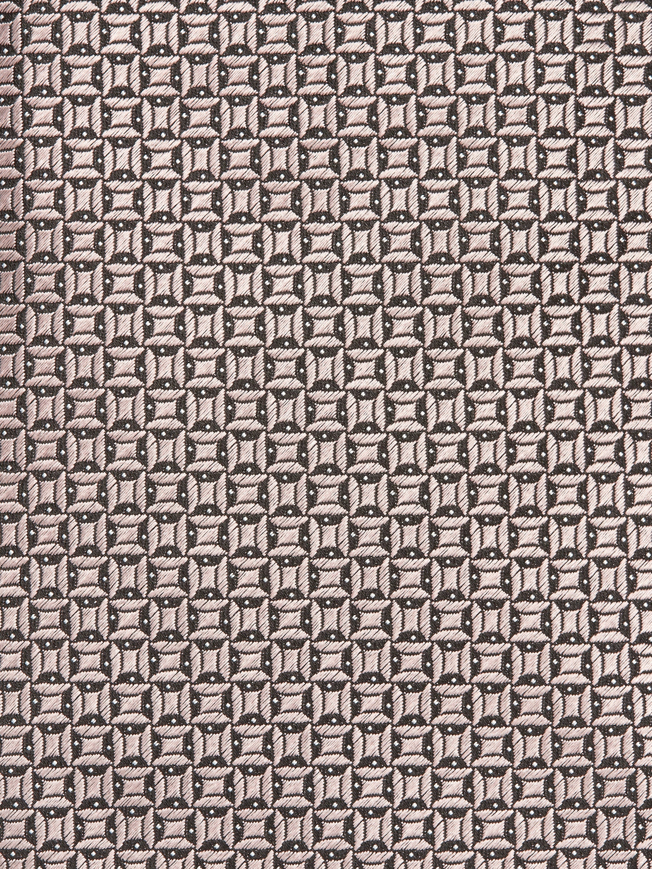 PINK CENTO FILI SILK TIE - 2