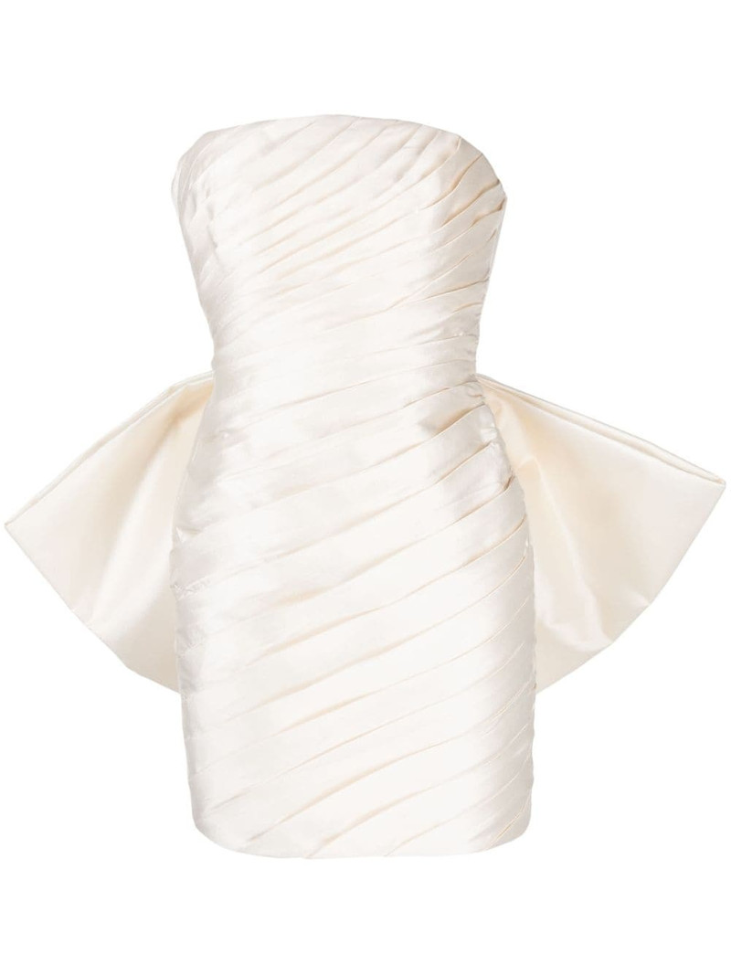Emmy bow-embellished minidress 1