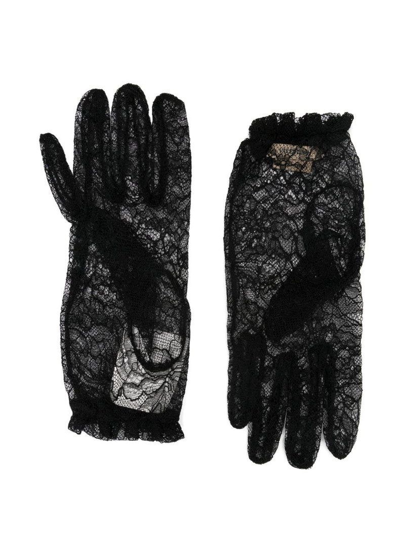 Valentino Valentino Garavani Gloves Black outlook