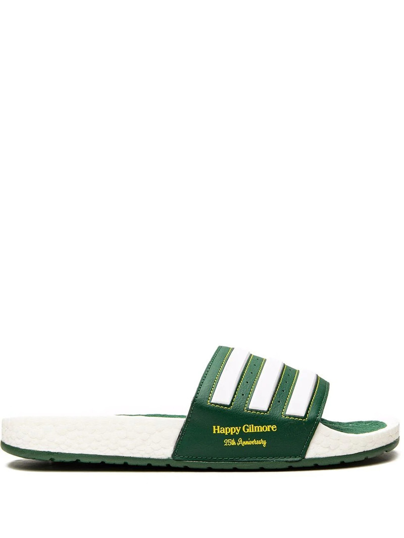 x Happy Gilmore Adilette Boost slides 1