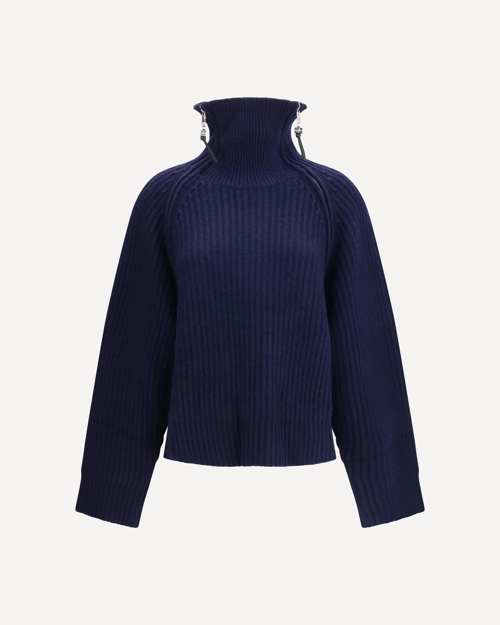 Wool zip-neck Sweater - 1