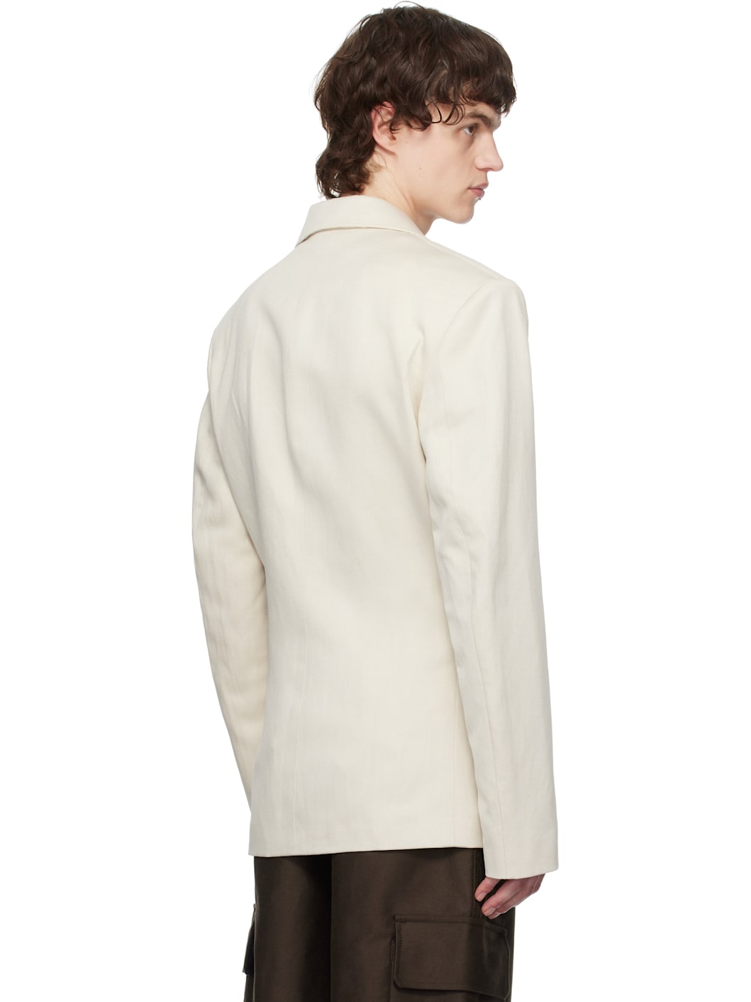 Beige La Croisière 'The Fernando' Blazer - 3