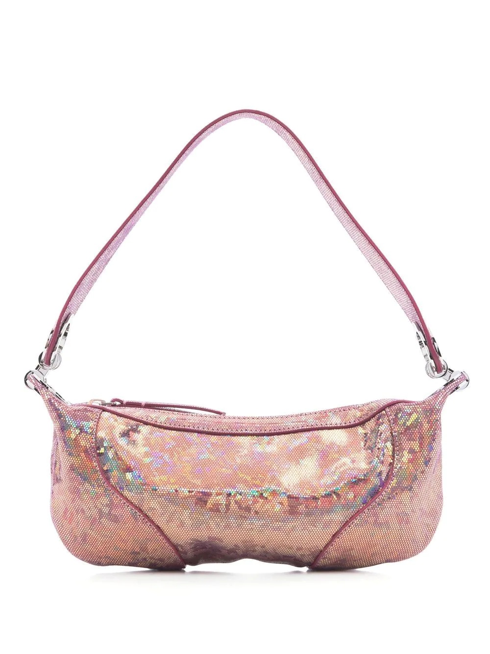 Mini Amira iridescent shoulder bag - 1