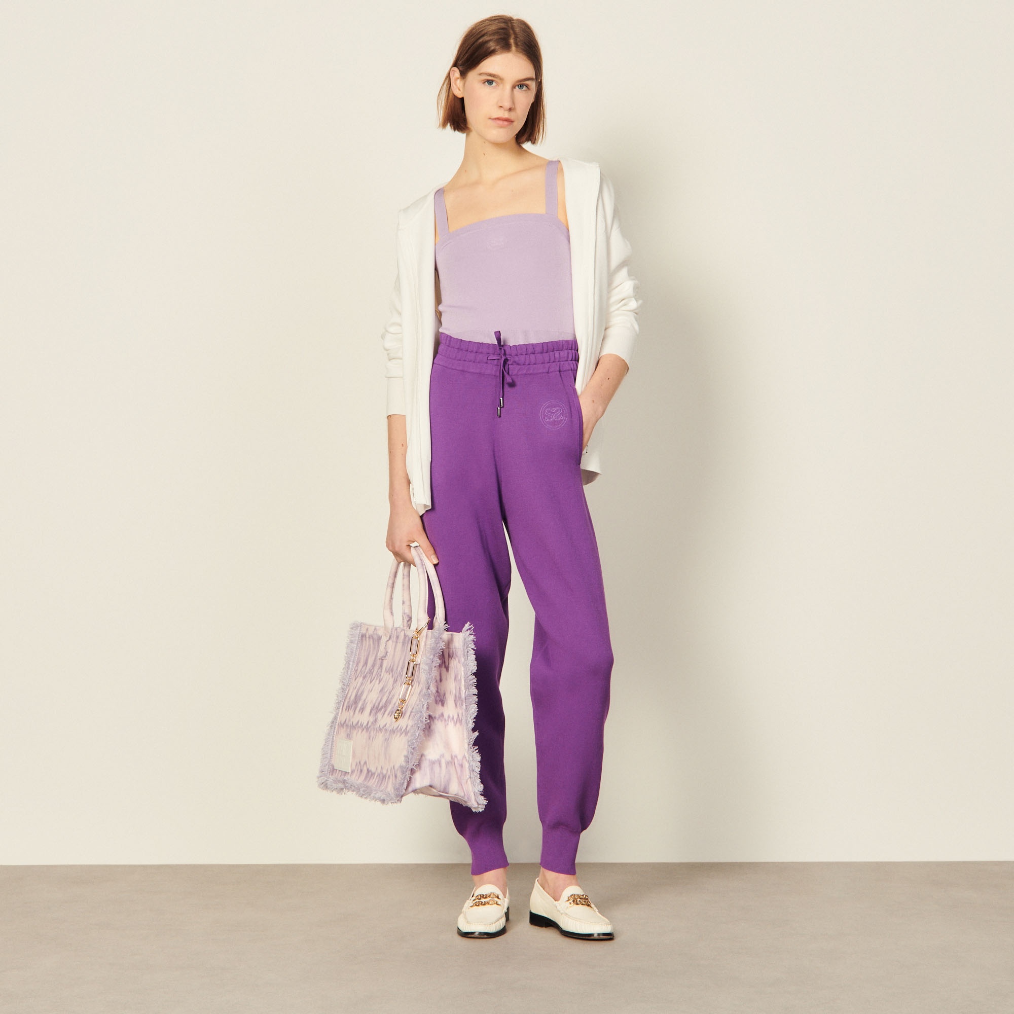 Knit jogging bottoms - 2