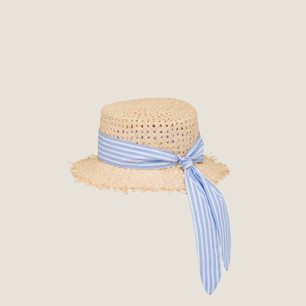 Raffia hat - 2
