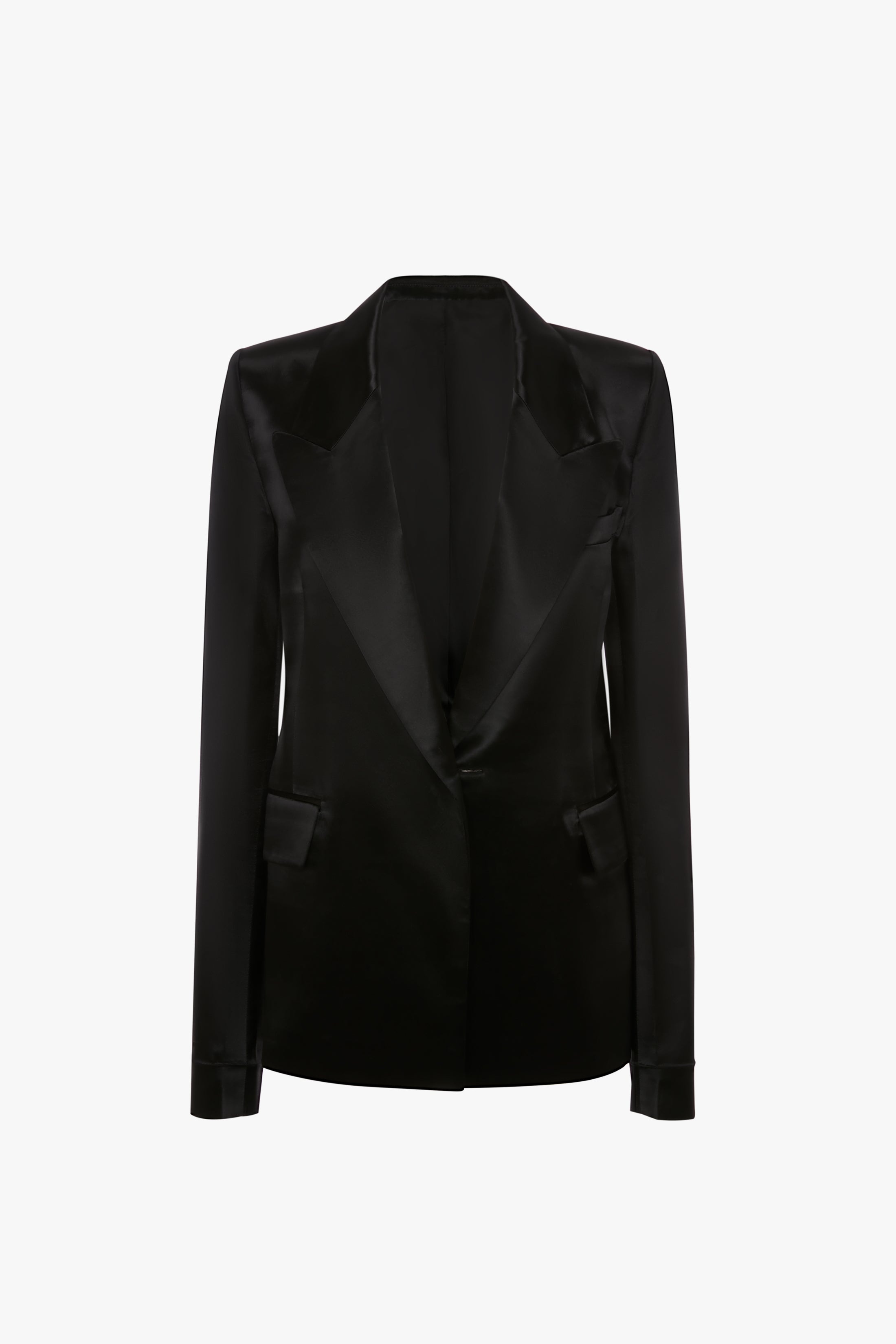 Tuxedo Jacket in Black - 1