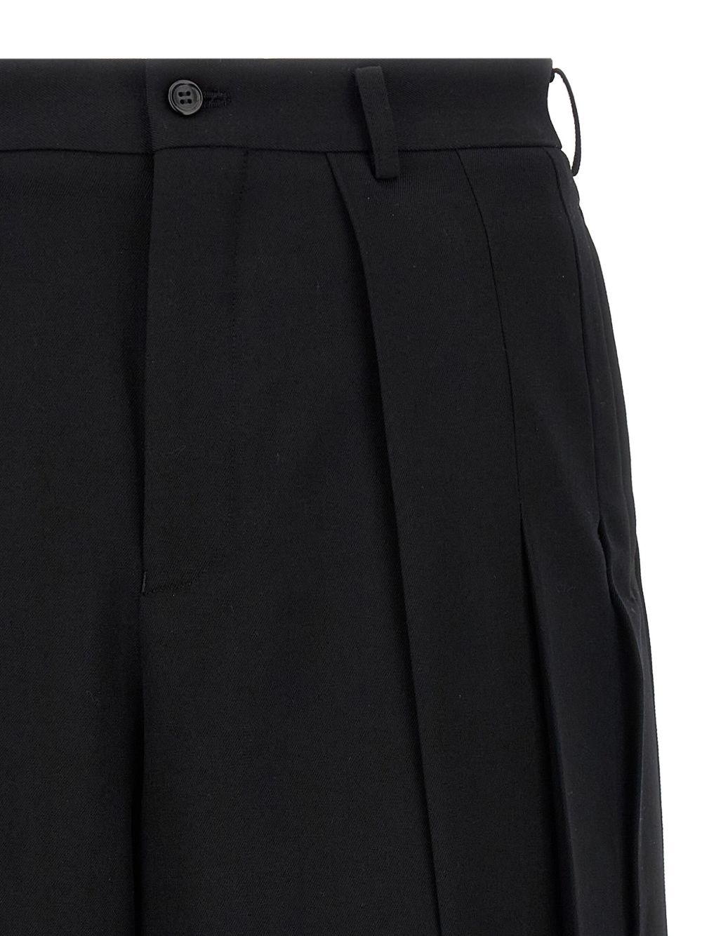 pleated bermuda shorts - 3