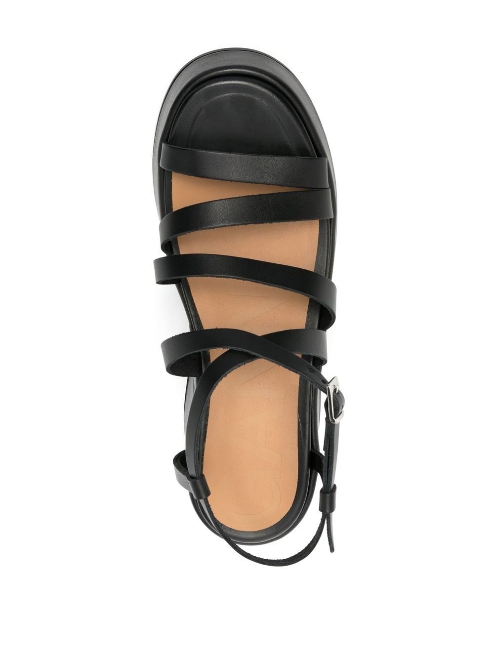 multi-strap platform sandals - 4