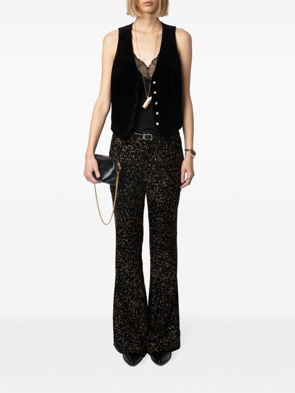 Emaux velvet vest - 2