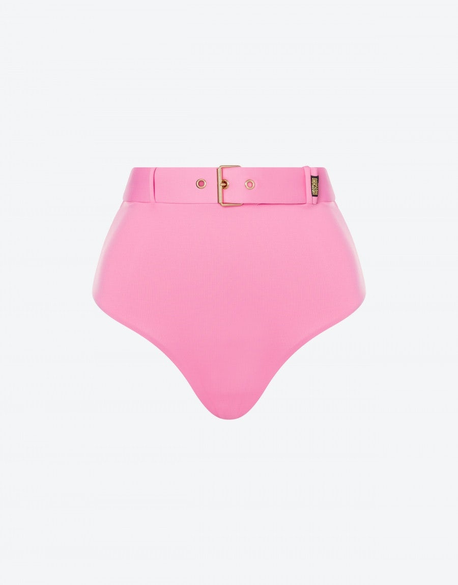 HIGH-WAISTED BEACH BRIEFS WITH BELT - 1