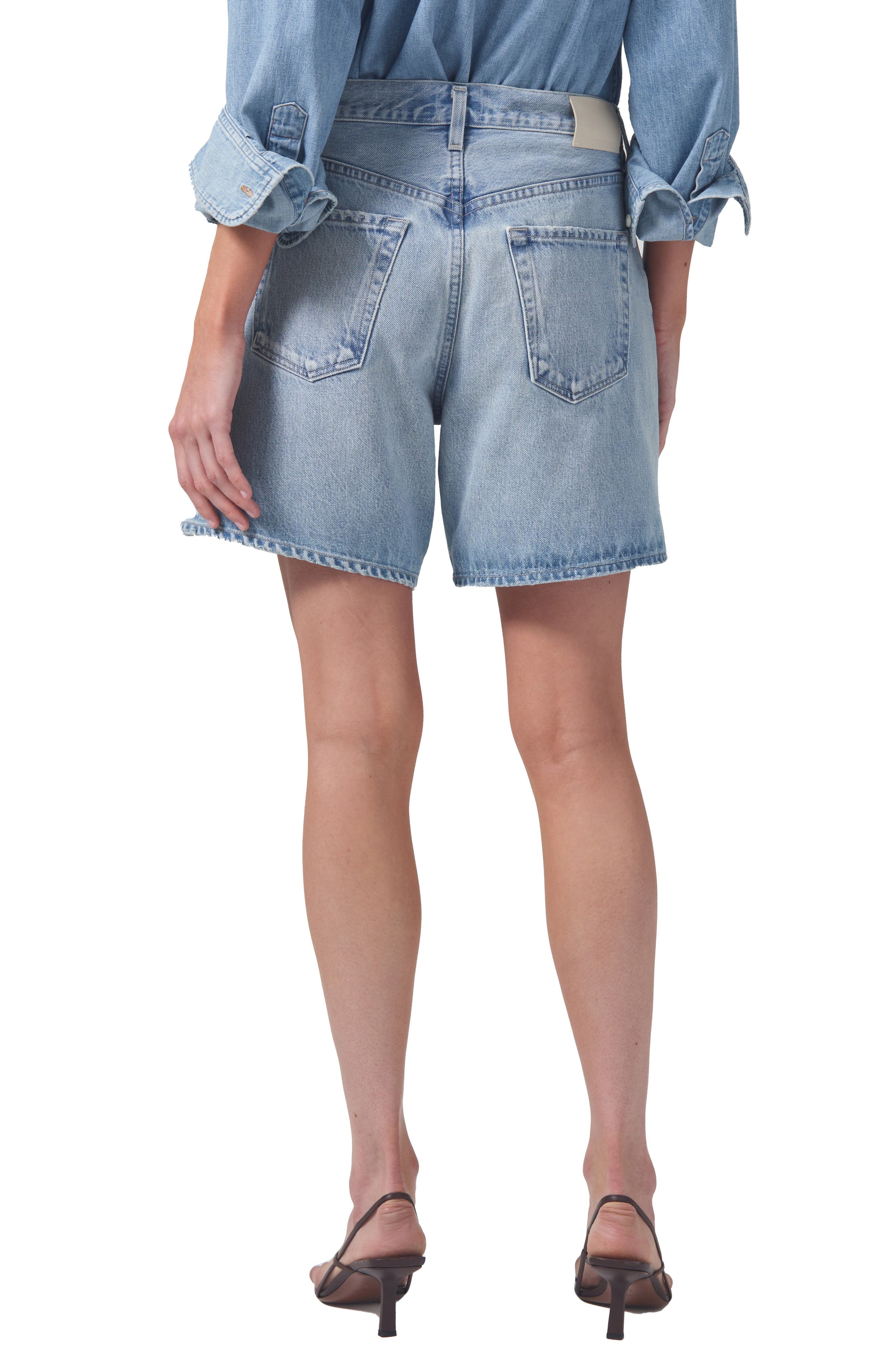 Citizens of Humanity Brynn Drawstring Denim Shorts in Jesamyn at Nordstrom - 2