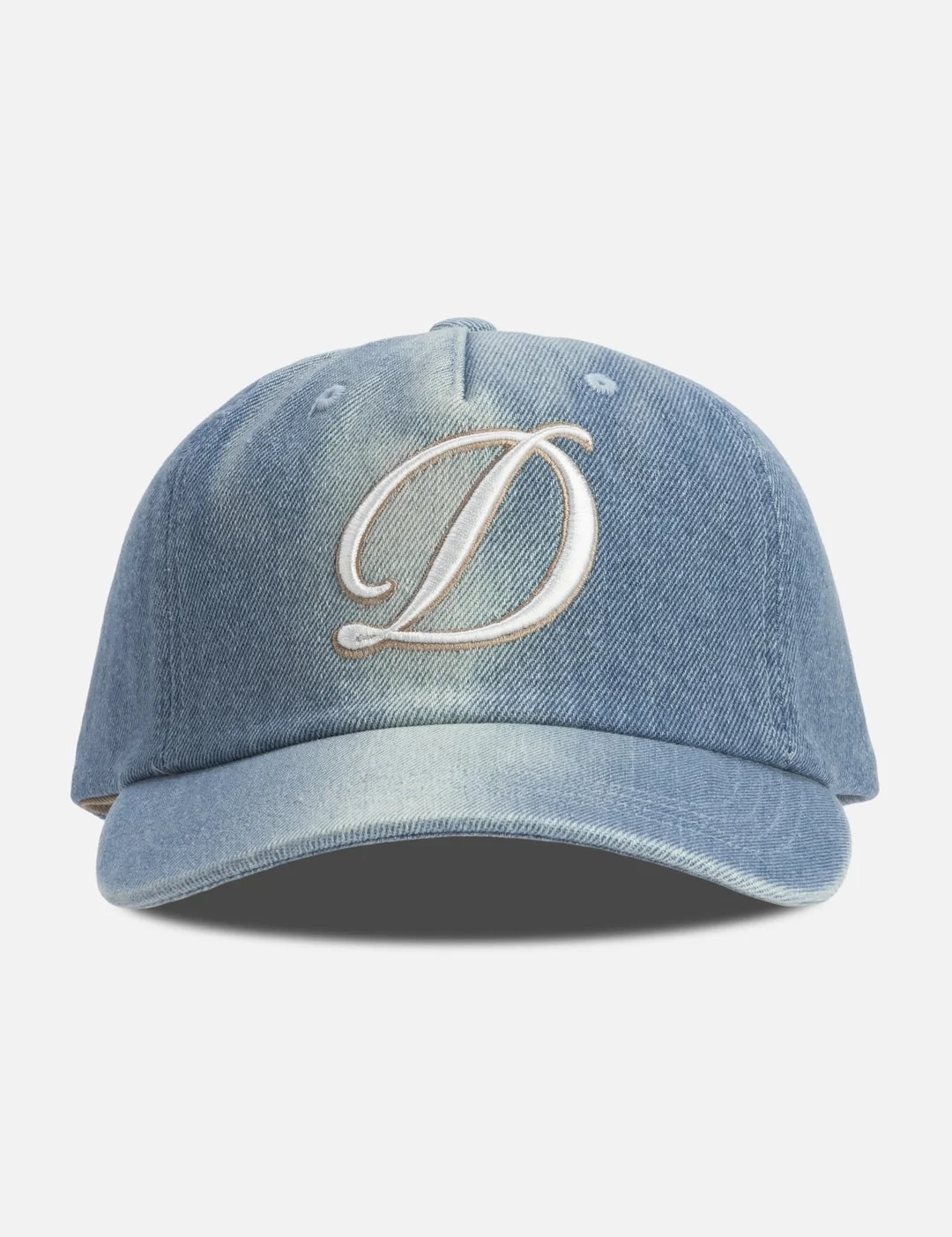 CURSIVE DENIM WORKER CAP - 1