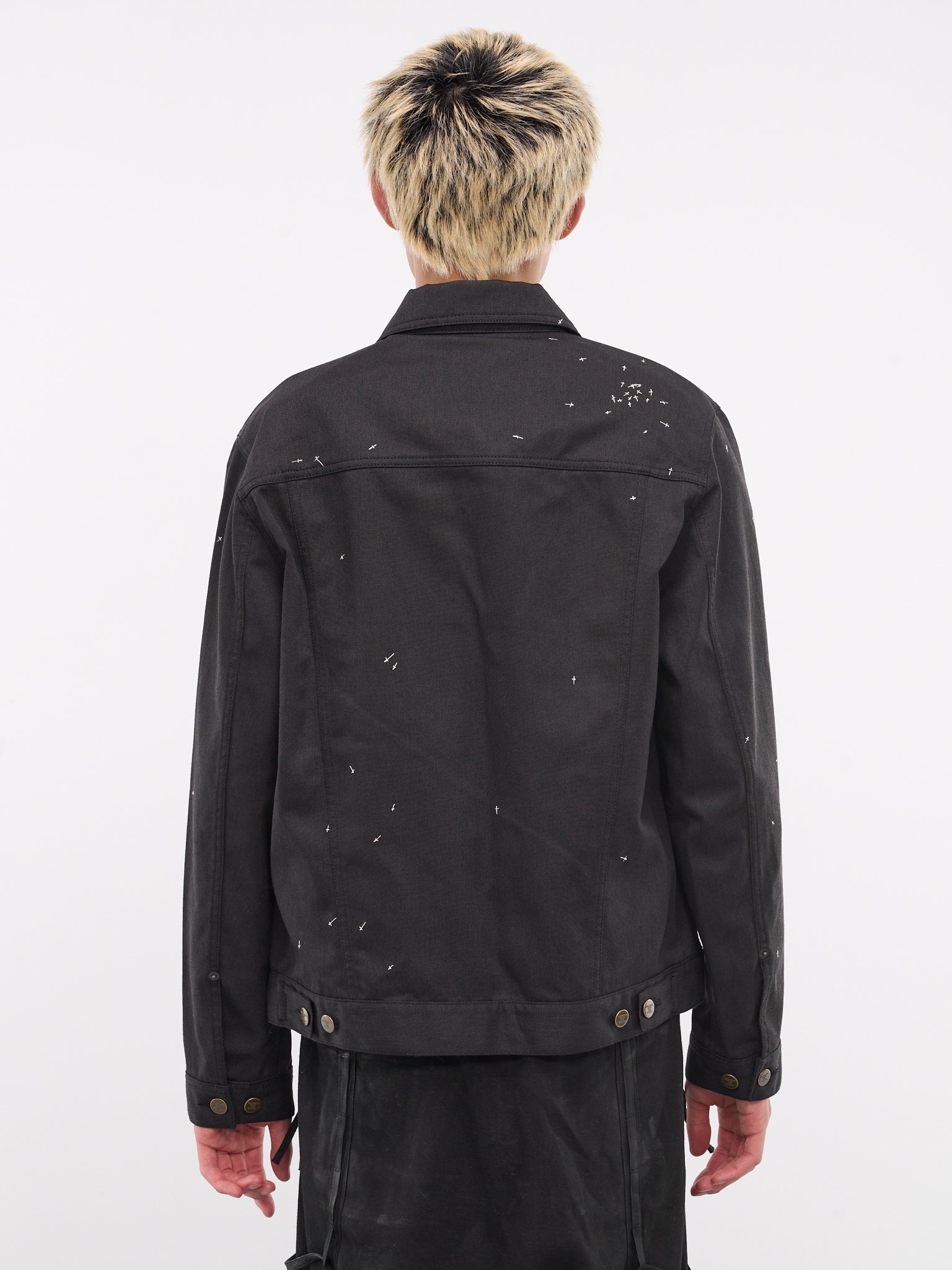 Embroidered Trucker Jacket - 3