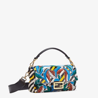 FENDI Bag with multicolor embroidery outlook