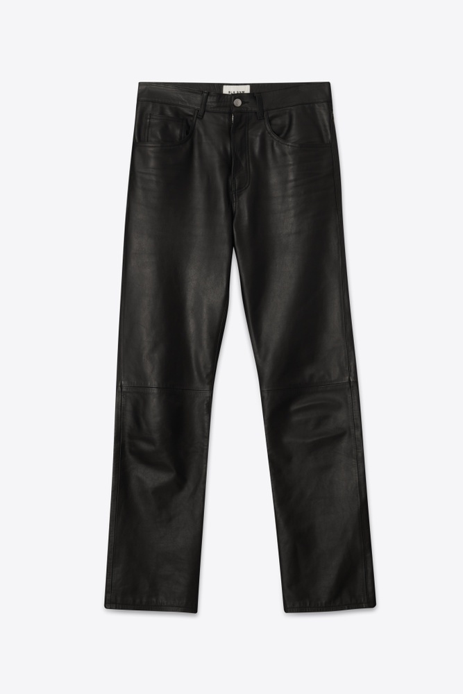 LEATHER PANT 52 BLACK - 3