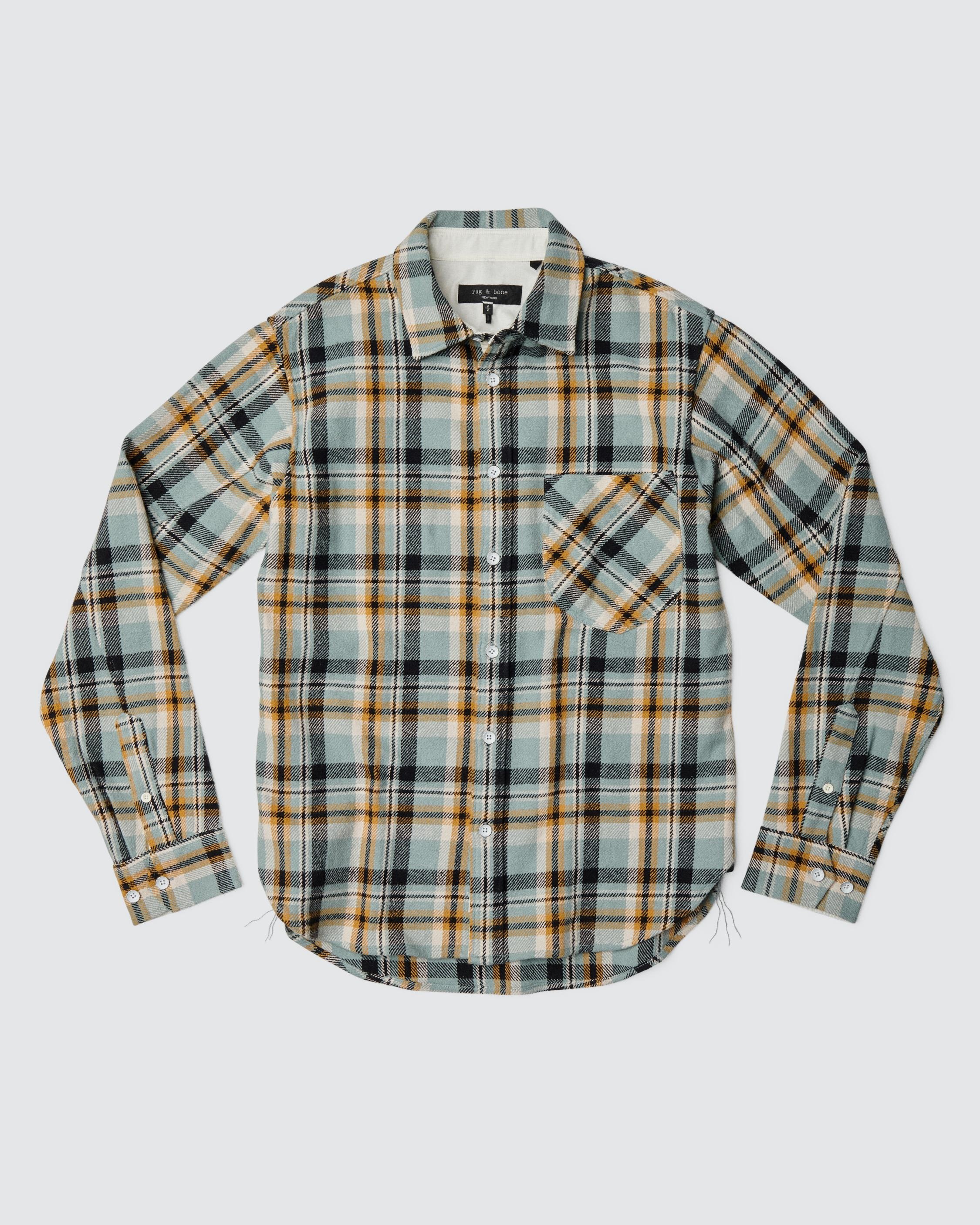 Engineered Flannel Shirt
Relaxed Fit Button Down - 1