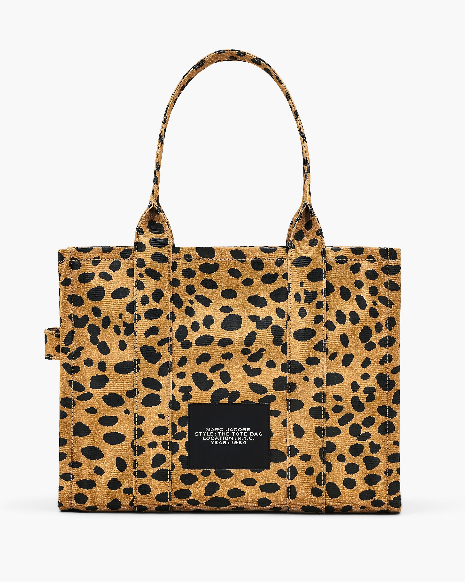 THE CHEETAH CANVAS LARGE TOTE BAG - 3