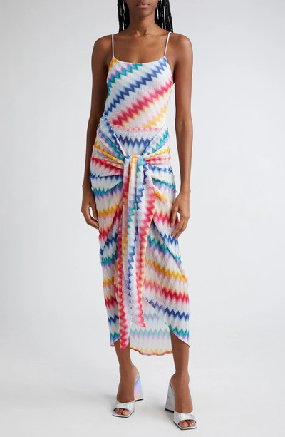 Missoni Chevron Skirted Cover-Up Shorts outlook