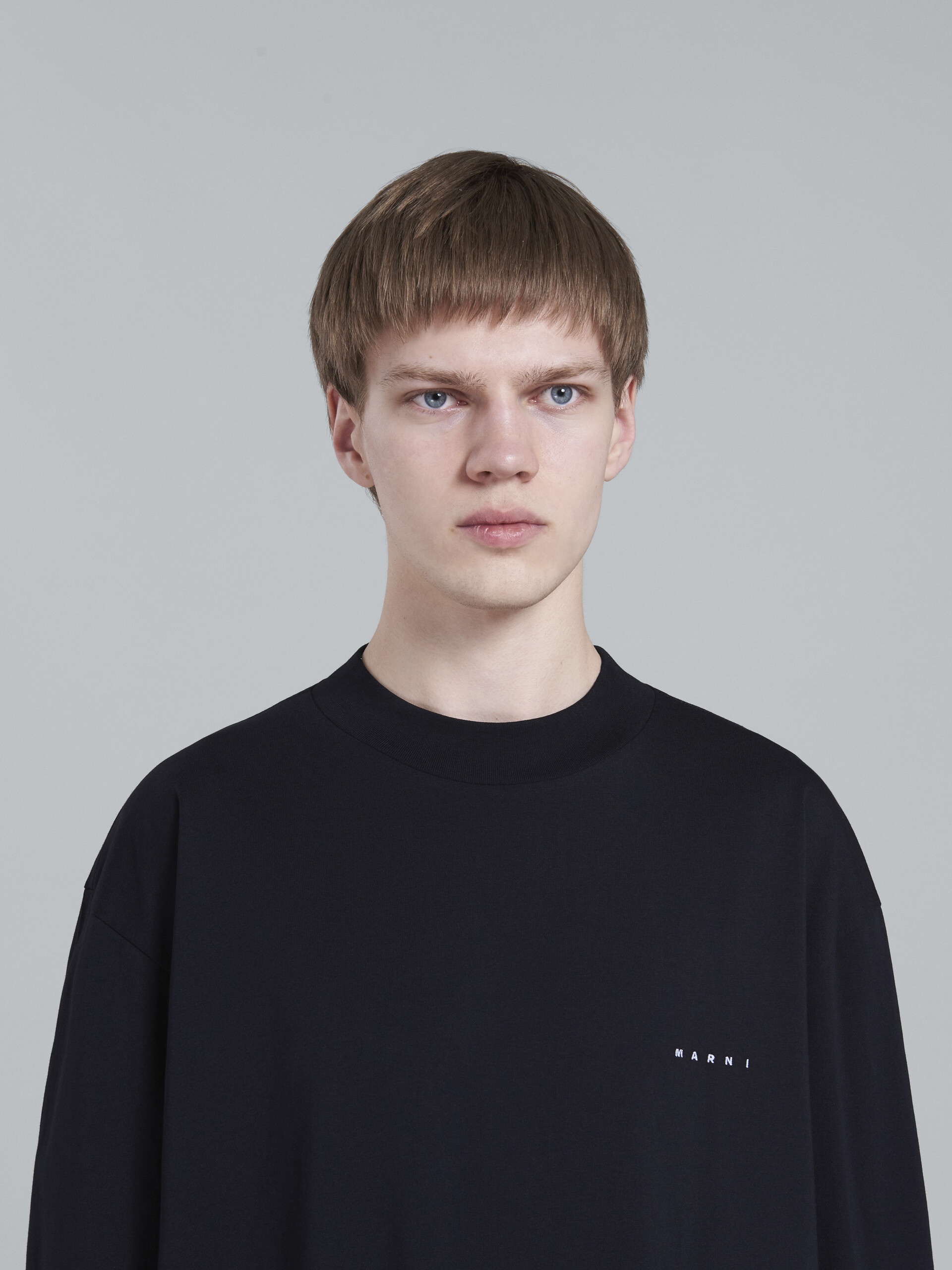 BIO JERSEY LOGO EMBROIDERY LONG SLEEVE T-SHIRT - 4