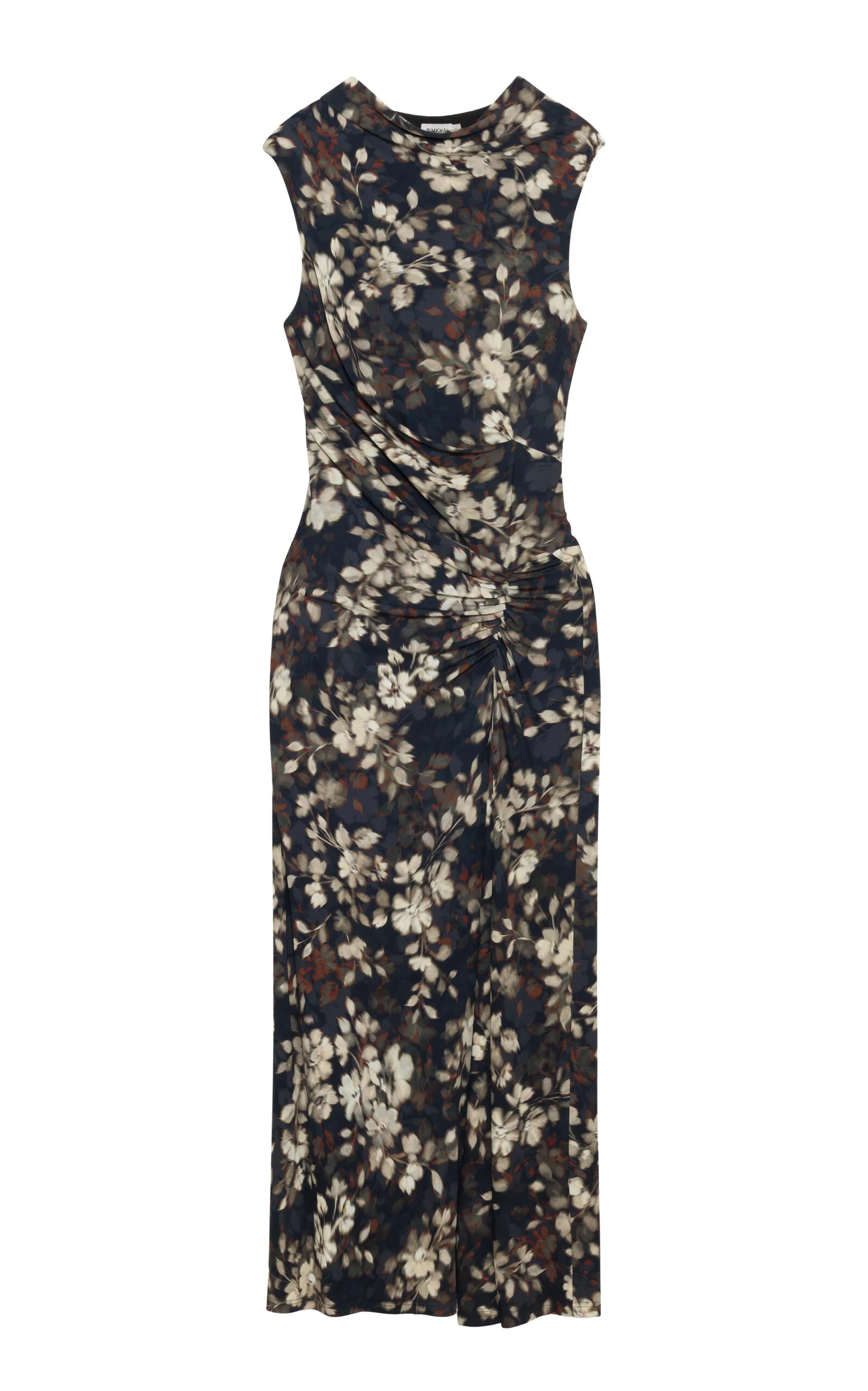 Acacia Draped Jersey Midi Dress - 1