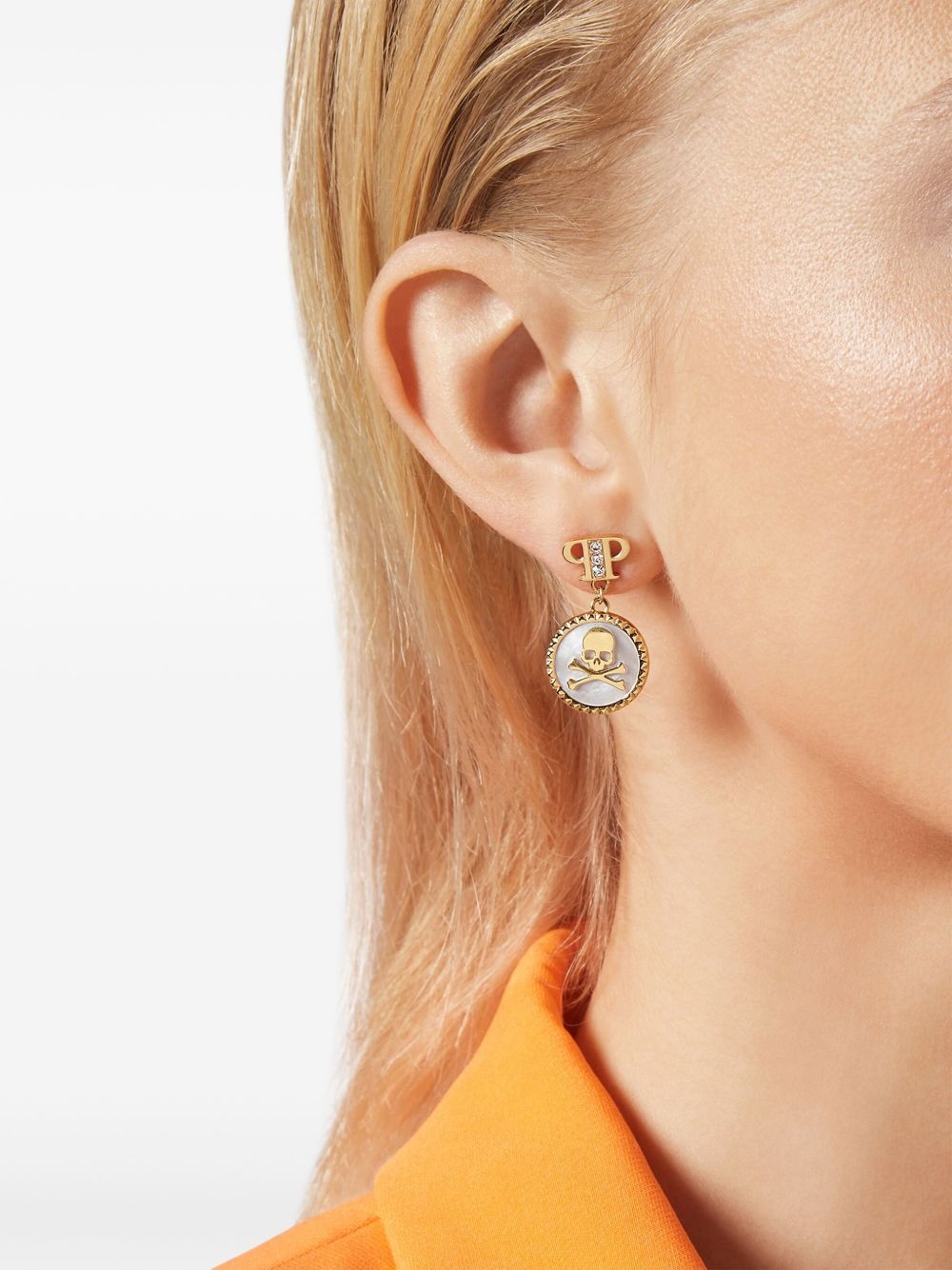 Mini logo earrings - 4