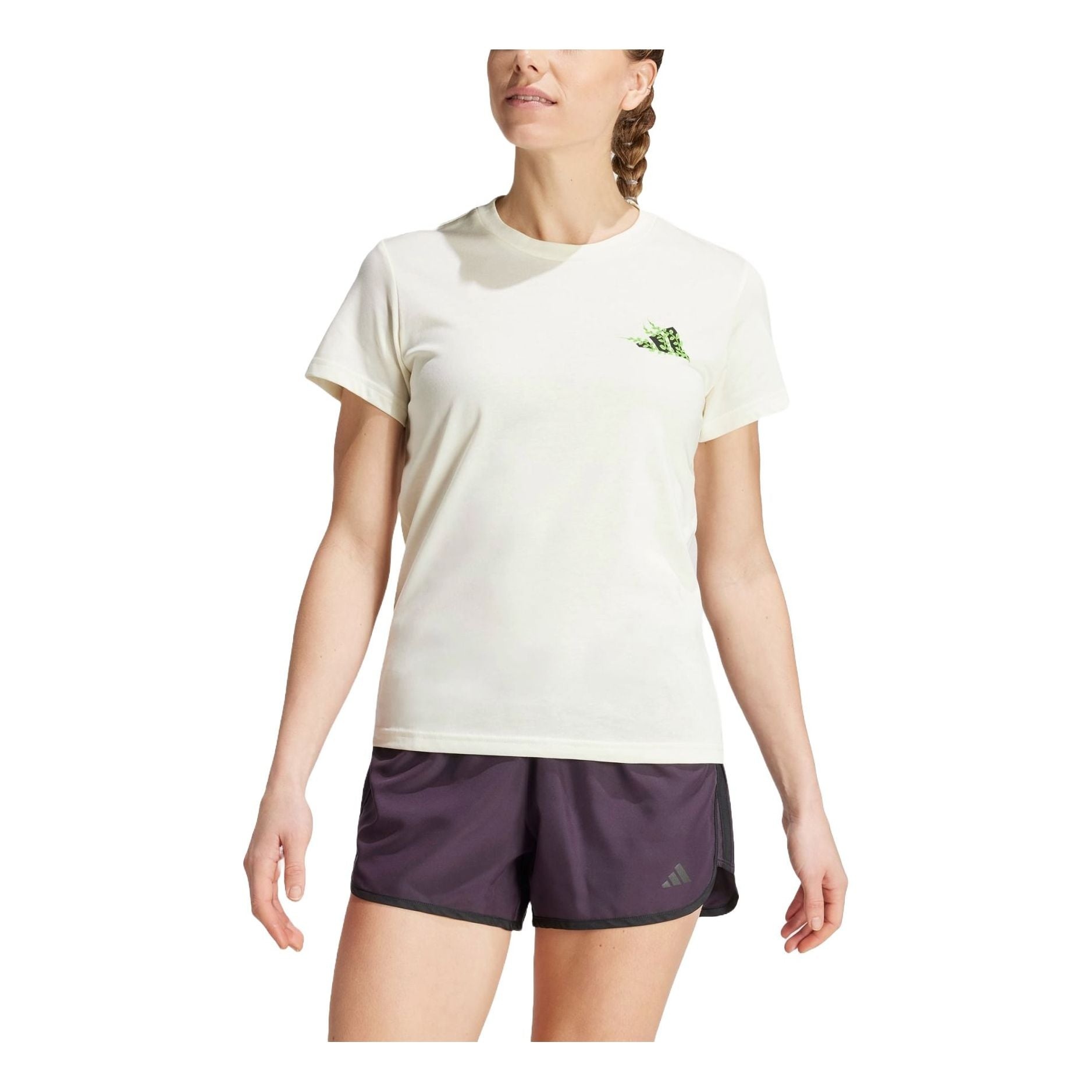 Adidas t shirt beige clearance