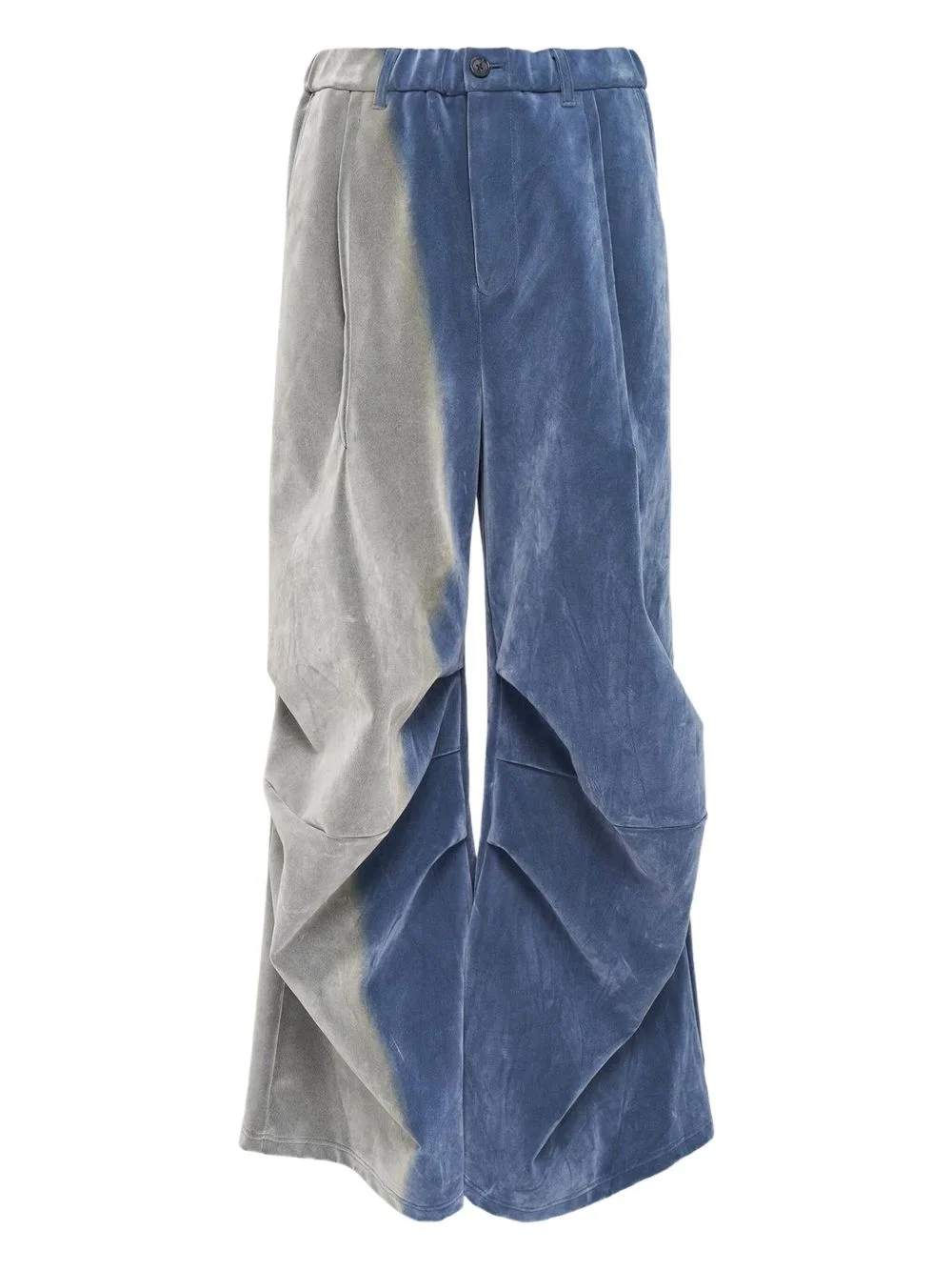 colour-block trousers - 1