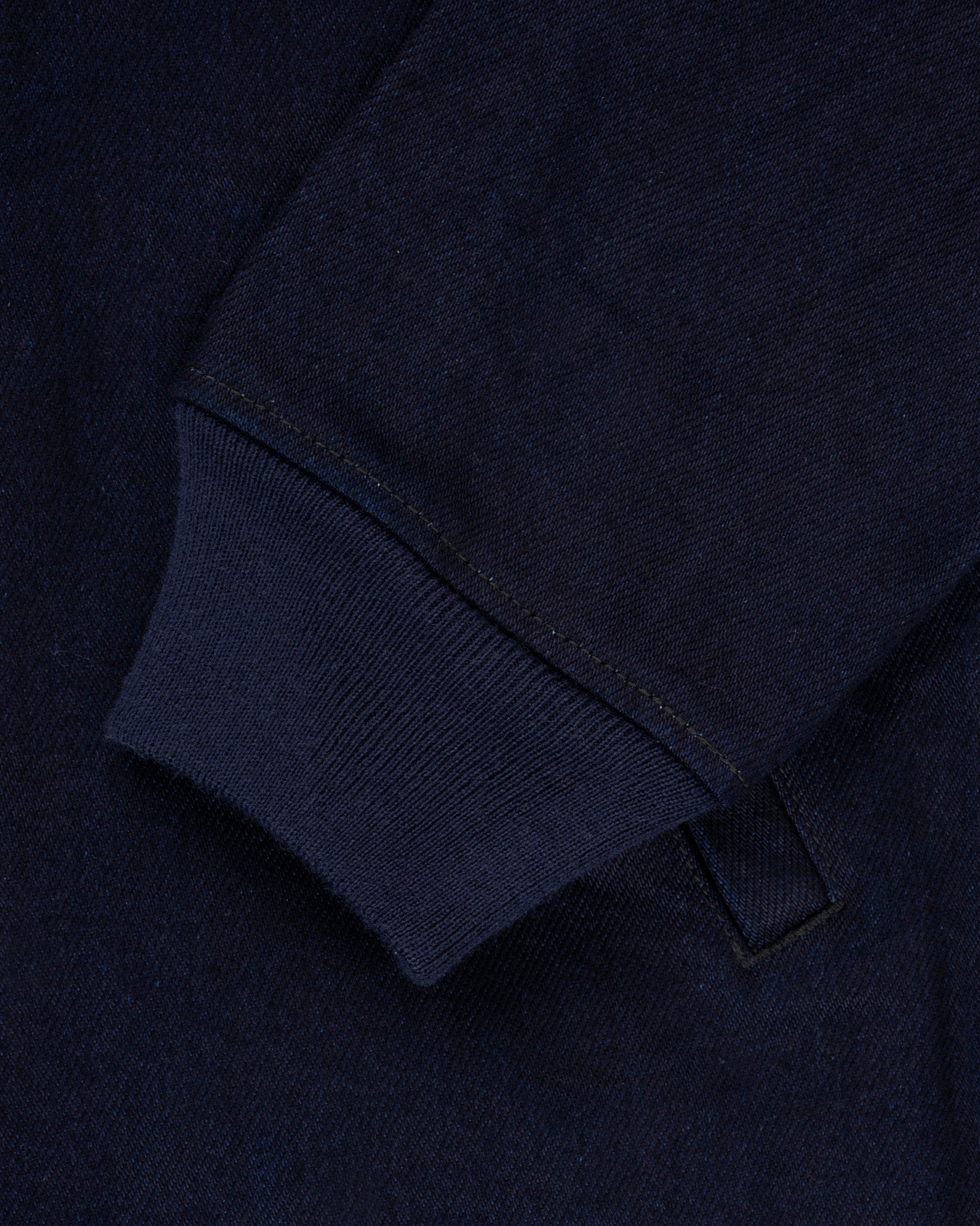 IHJ-142-IND 21oz Serge Windbreaker - Indigo - 9