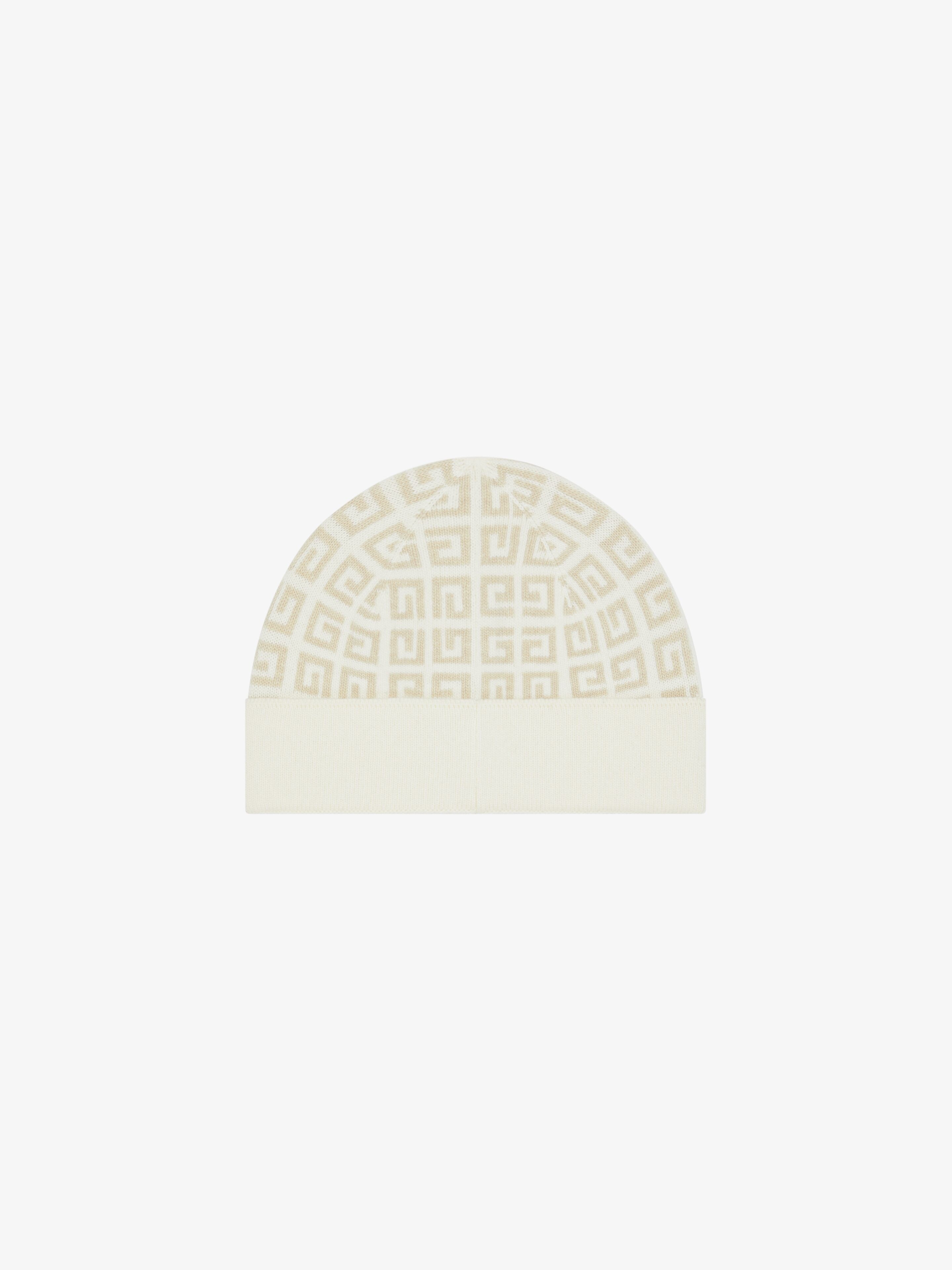 4G DOUBLE SIDED BEANIE IN WOOL AND CASHMERE - 2