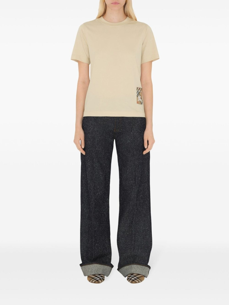Burberry Vintage Check-patch T-shirt outlook