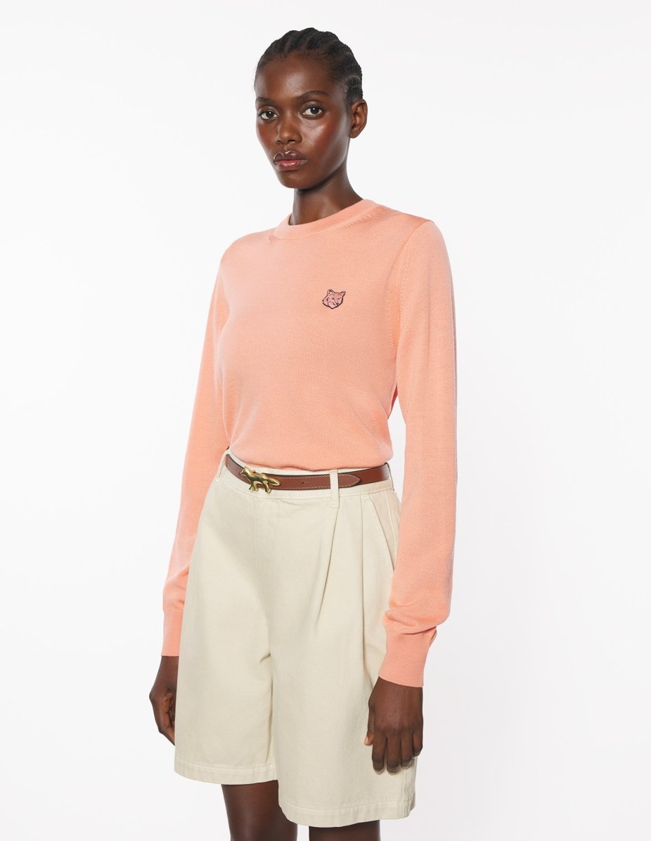 BOLD FOX HEAD PATCH REGULAR JUMPER - 3