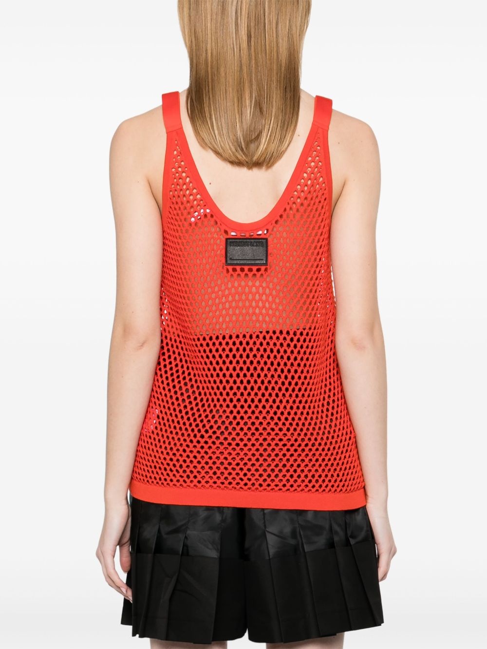 scoop-neck tank top - 4