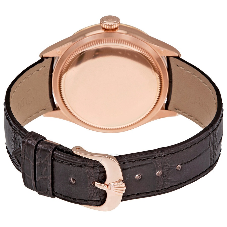 Rolex Cellini Pink Dial Automatic Men's 18kt Everose Gold Watch 50705RBR - 3