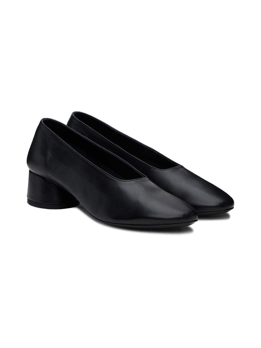 Black Alba Pump Heels - 4