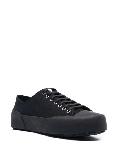 Jil Sander lace-up low-top sneakers outlook