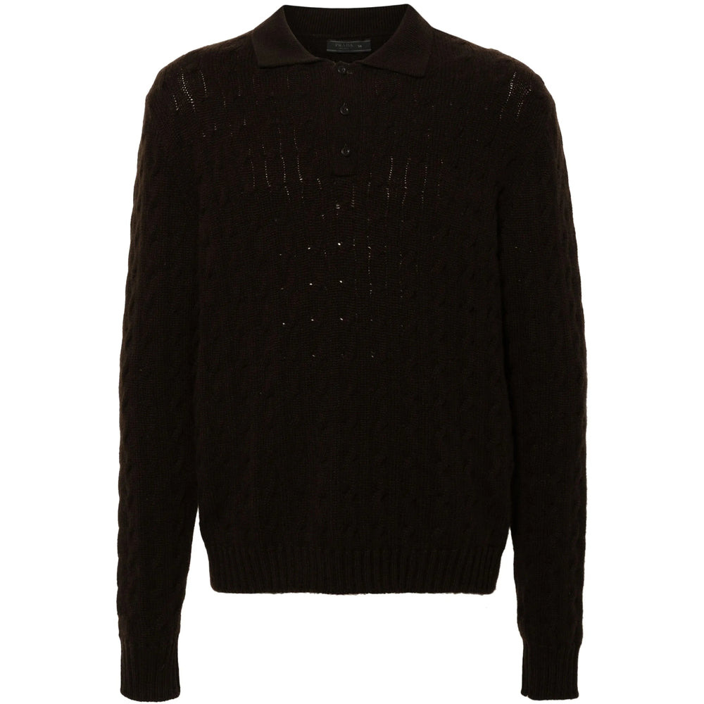 Prada Brown Sweaters & Knitwear - Jumpers Men - 1