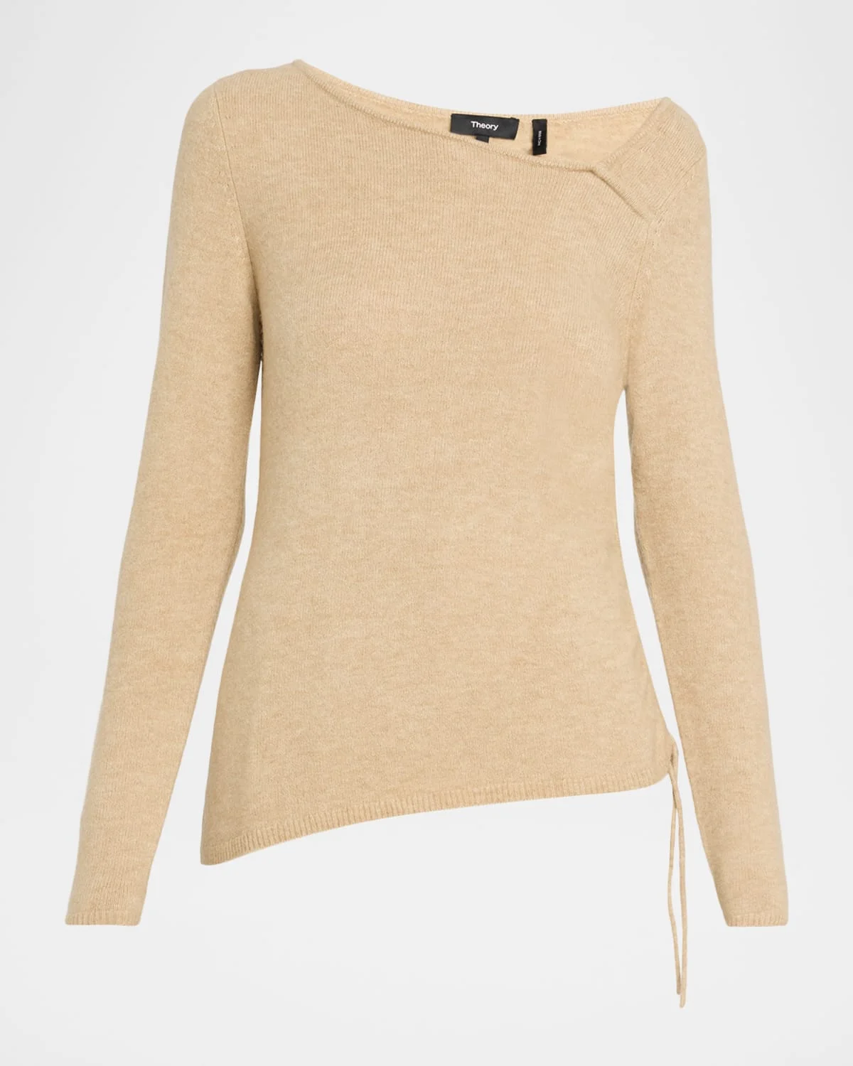 Cashmere-Blend Asymmetric Sweater - 1