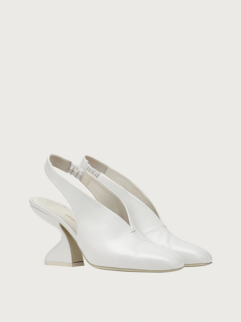 FERRAGAMO F-HEEL SLINGBACK outlook