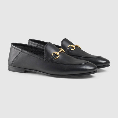 GUCCI Leather Horsebit loafer outlook