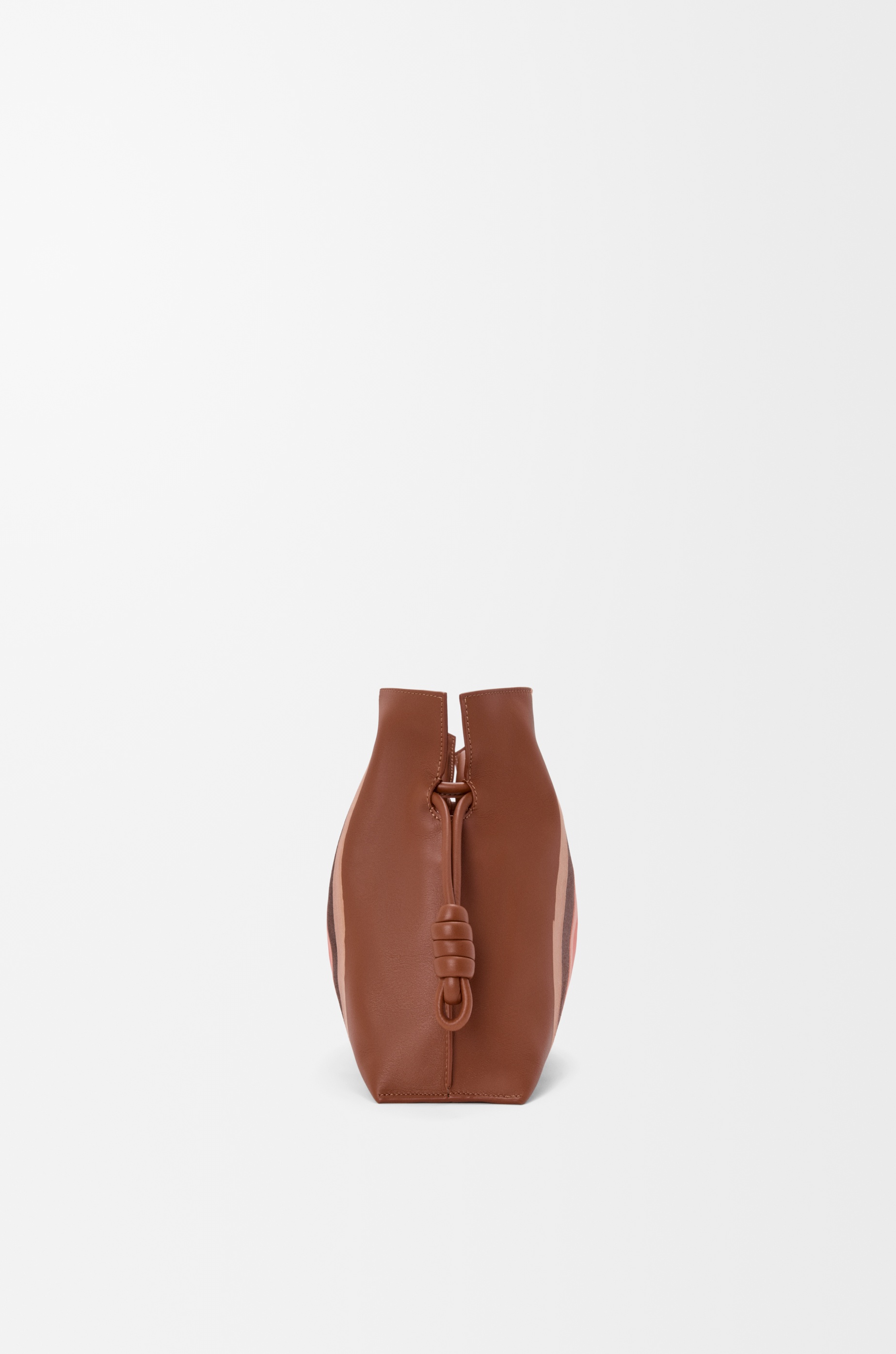 Medium Flamenco clutch in nappa calfskin - 5