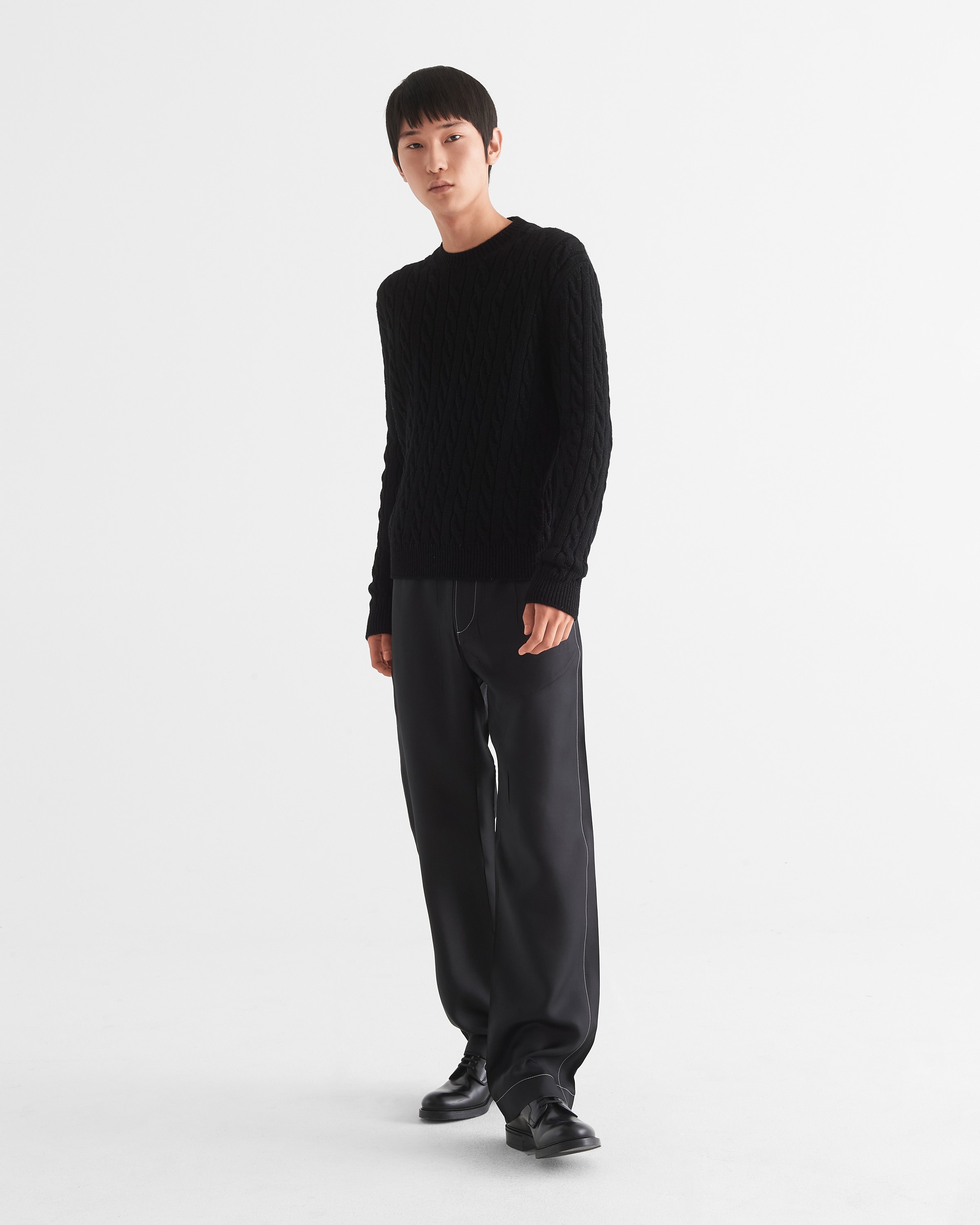 Cashmere and lamé crew-neck sweater - 2