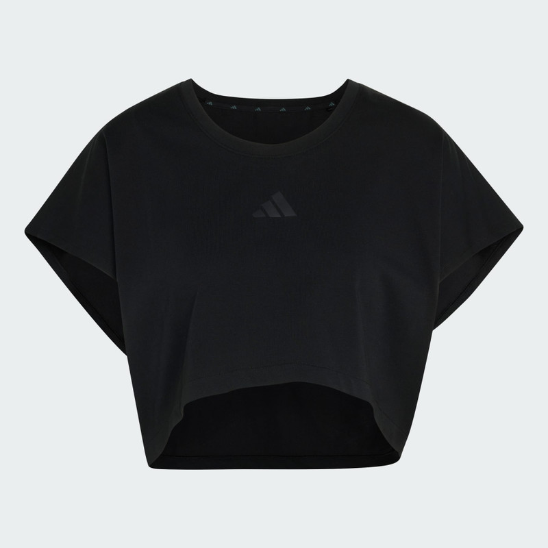 Power Workout Cropped Boxy 3-Stripes Tank 1