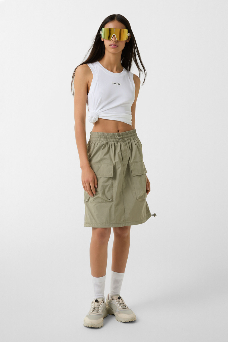BOGNER Bria functional skirt in Khaki outlook