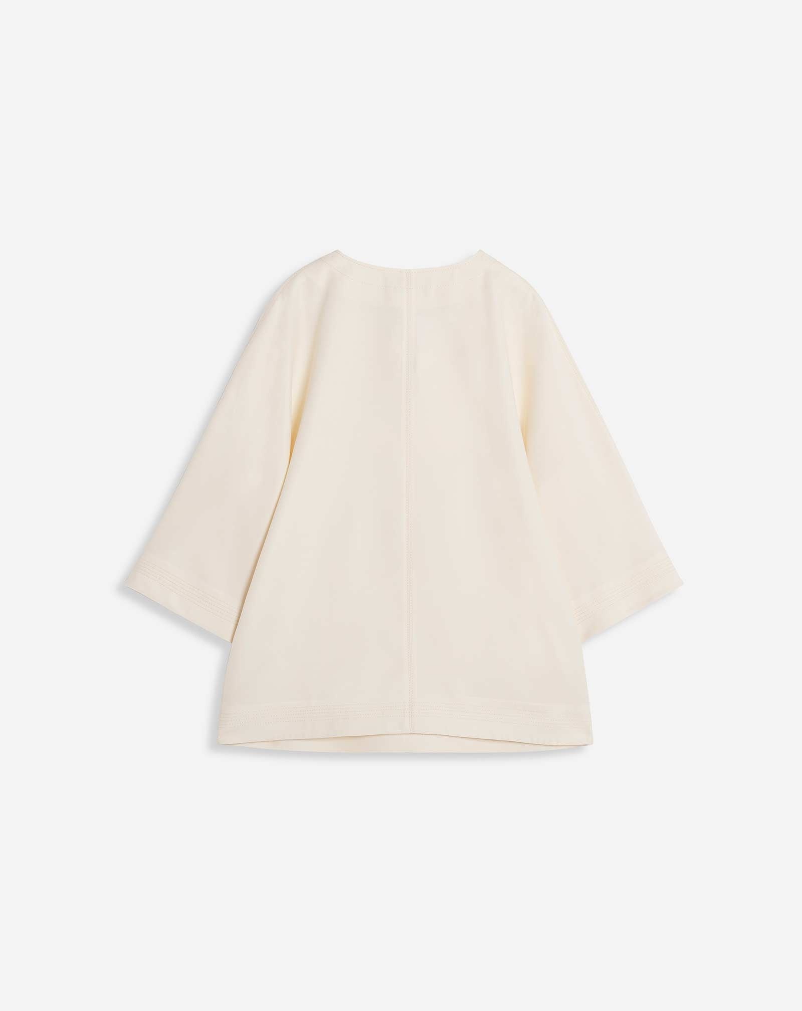 OPEN NECK EMBROIDERED TOP - 3