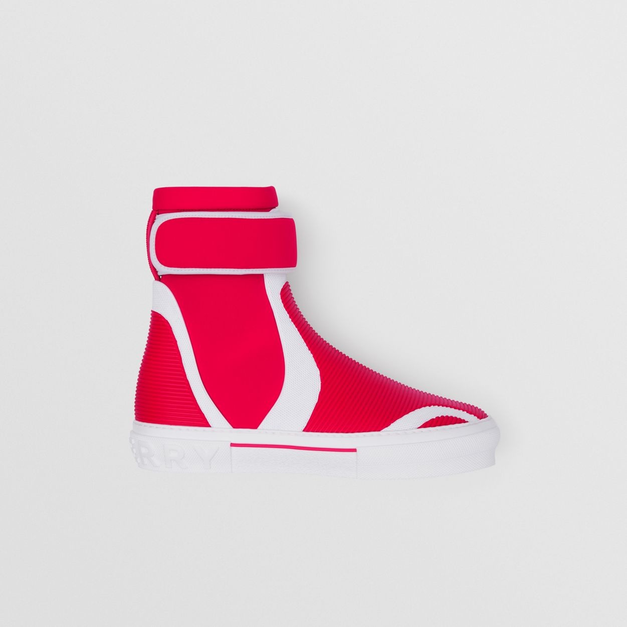 Stretch Nylon and Rubber Sub High-top Sneakers - 5