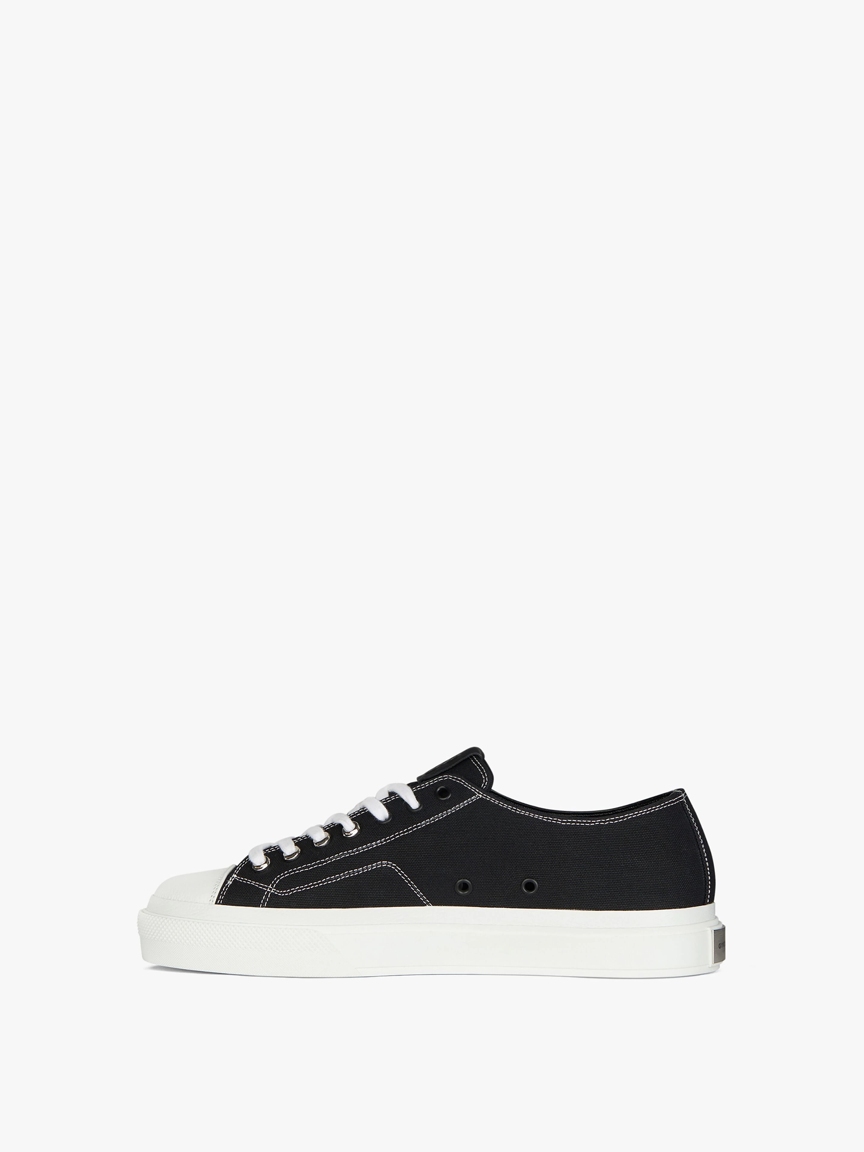 SNEAKERS CITY IN CANVAS AND LEATHER - 3