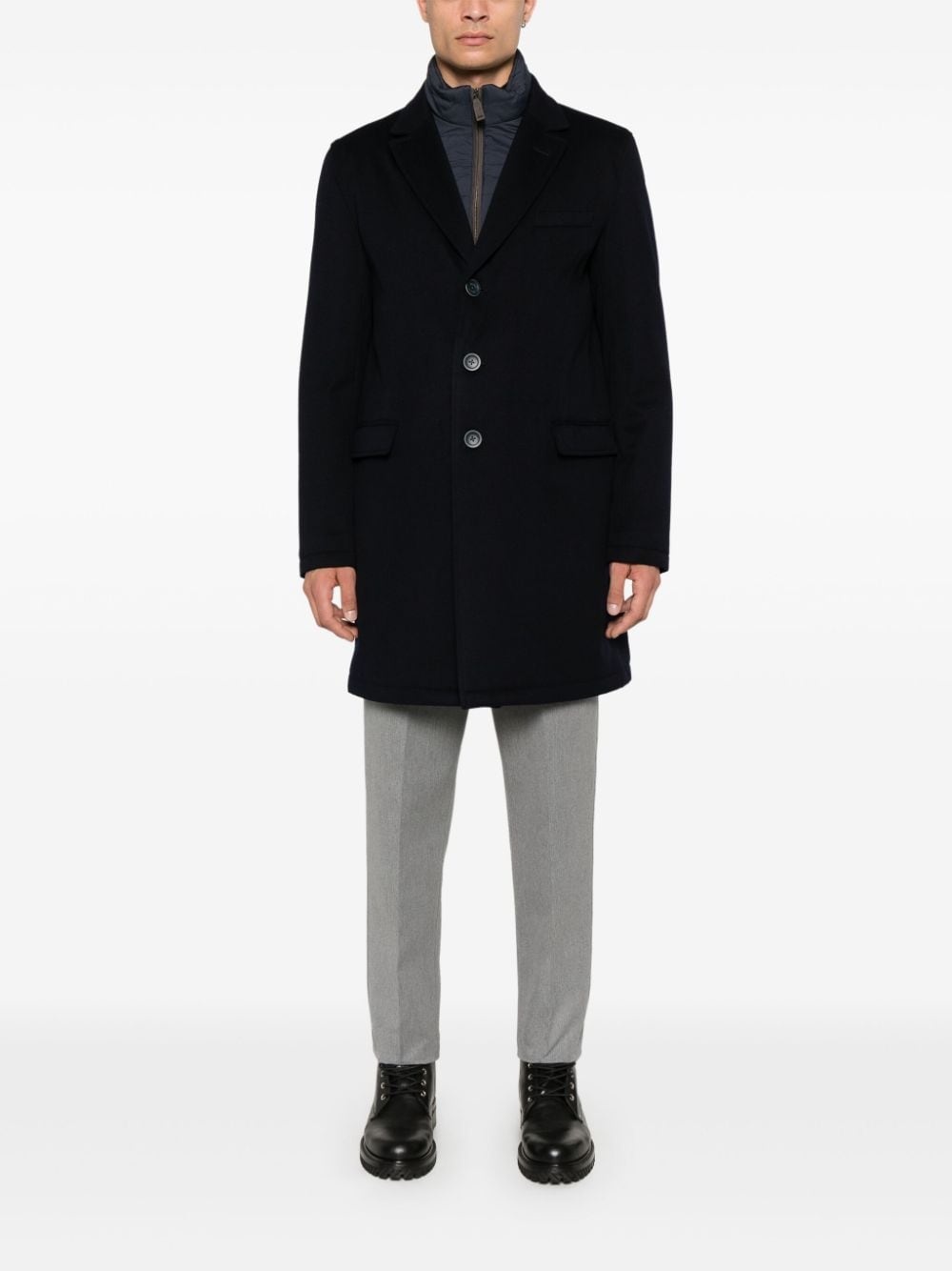 virgin wool coat - 2