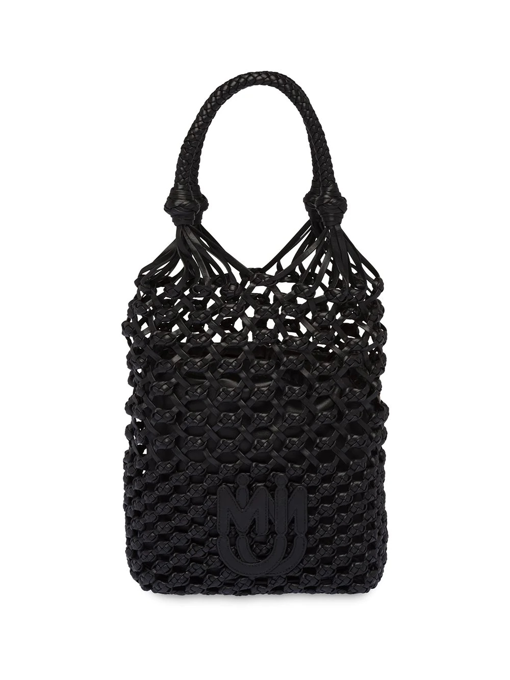 macramé bucket bag - 1