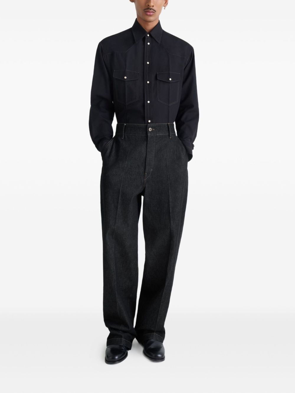 patch-pockets trousers - 2